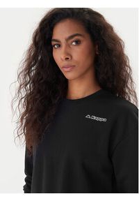 Kappa Bluza Logo Fekka 371M5EW Czarny Regular Fit. Kolor: czarny. Materiał: bawełna #4
