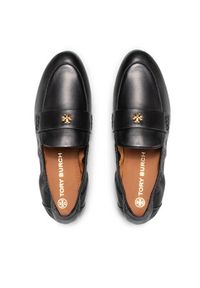 Tory Burch Lordsy Ballet Loafer 87269 Czarny. Kolor: czarny. Materiał: nubuk, skóra