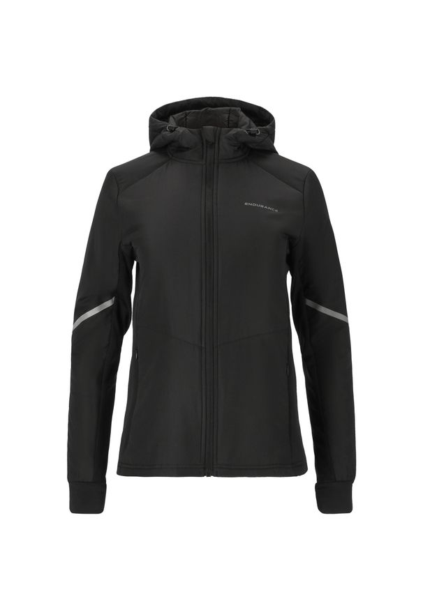 ENDURANCE - Bluza hybrydowa damska Endurance Princey PrimaLoft®. Kolor: czarny. Technologia: Primaloft. Sport: bieganie