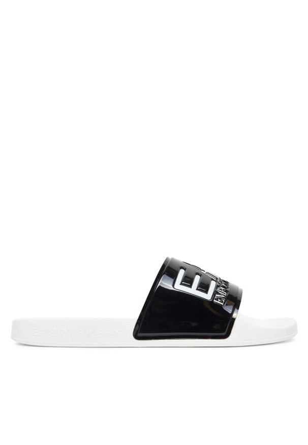 EA7 Emporio Armani Klapki 7X000108 AF15118 FC079 Czarny. Kolor: czarny