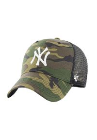 Męska czapka z daszkiem 47 Brand New York Yankees Trucke Cap. Kolor: zielony. Materiał: poliester, bawełna #1