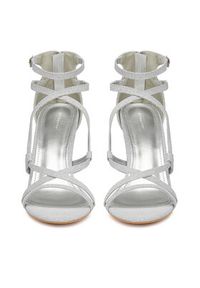 DeeZee Sandały F89725-88 Srebrny. Kolor: srebrny. Materiał: materiał #5