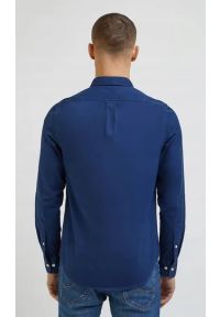 Lee - LEE MĘSKA KOSZULA PATCH SHIRT EMPEROR NAVY 112341763