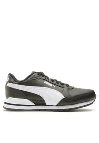 Puma Sneakersy St Runner v3 L Jr 384904 08 Czarny. Kolor: czarny. Materiał: skóra