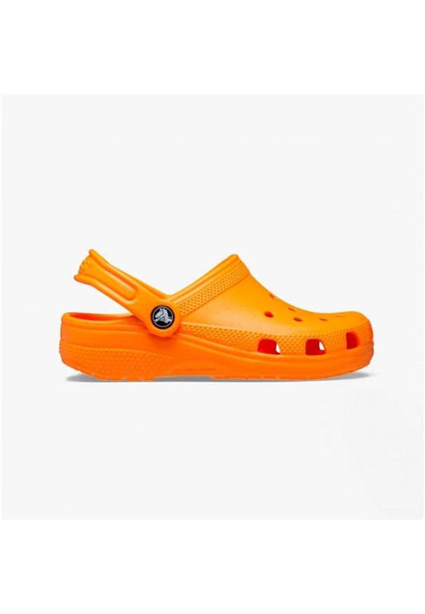 Klapki dziecięce Crocs Classic Clog T. Kolor: pomarańczowy