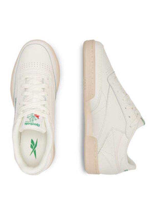 Reebok Sneakersy Club C GY7470 Écru. Materiał: skóra, syntetyk. Model: Reebok Club