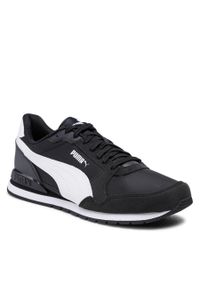 Sneakersy Puma St Runner V3 Nl 384857 01 Puma Black/Puma White. Kolor: czarny. Materiał: materiał