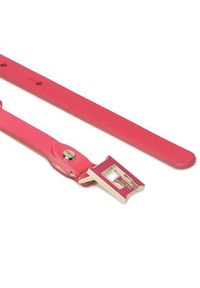Guess Pasek Damski Not Coordinated Belts BW7805 LEA15 Różowy. Kolor: różowy. Materiał: skóra