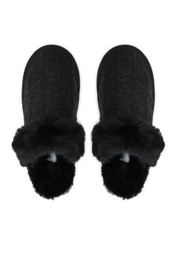 Guess Kapcie Unika FLFUKA FAL06 Czarny. Kolor: czarny. Materiał: syntetyk