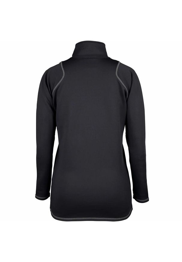 GRAYS - Damski polar 1/4 zip Grays Hockey Questa. Kolor: czarny. Materiał: polar. Sezon: zima