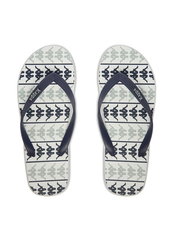 Kappa Japonki 371D2UW Blue Marine - White - Grey Lt Lead Granatowy. Kolor: niebieski. Materiał: materiał. Styl: marine