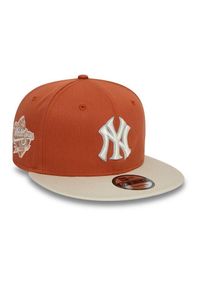 Czapka typu snapback New Era MLB New York Yankees. Kolor: pomarańczowy. Styl: sportowy