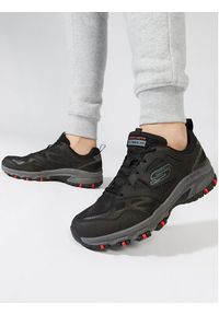 skechers - Skechers Półbuty Hillcrest 237265/BKCC Czarny. Kolor: czarny. Materiał: materiał #6