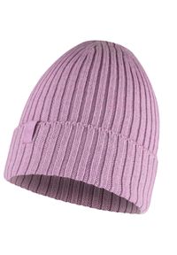 Czapka zimowa z wełny merino Buff Merino Wool Norval. Kolor: różowy. Materiał: wełna. Sezon: zima. Styl: sportowy #1