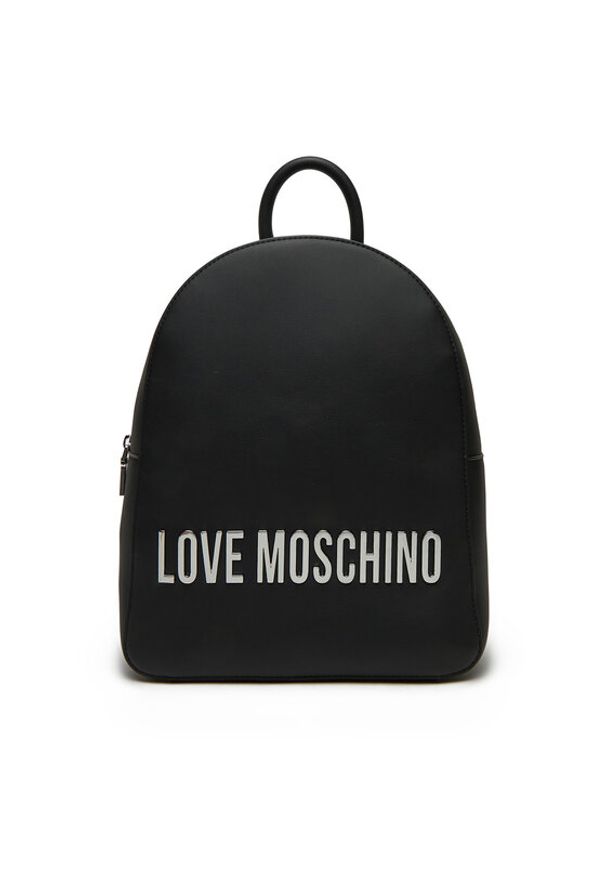 Love Moschino - LOVE MOSCHINO Plecak JC4193PP1MKD000B Czarny. Kolor: czarny. Materiał: skóra