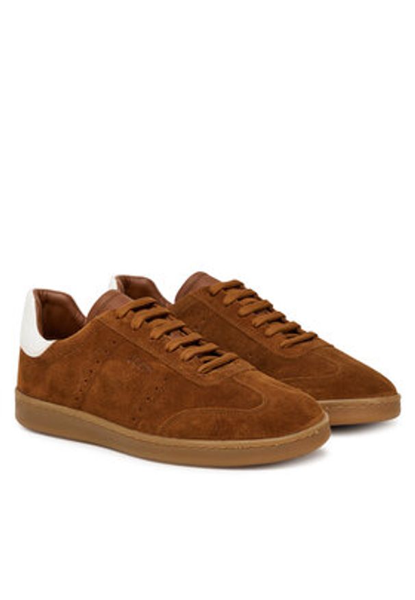 JOOP! Sneakersy 4140008232 Granatowy. Kolor: niebieski. Materiał: zamsz, skóra