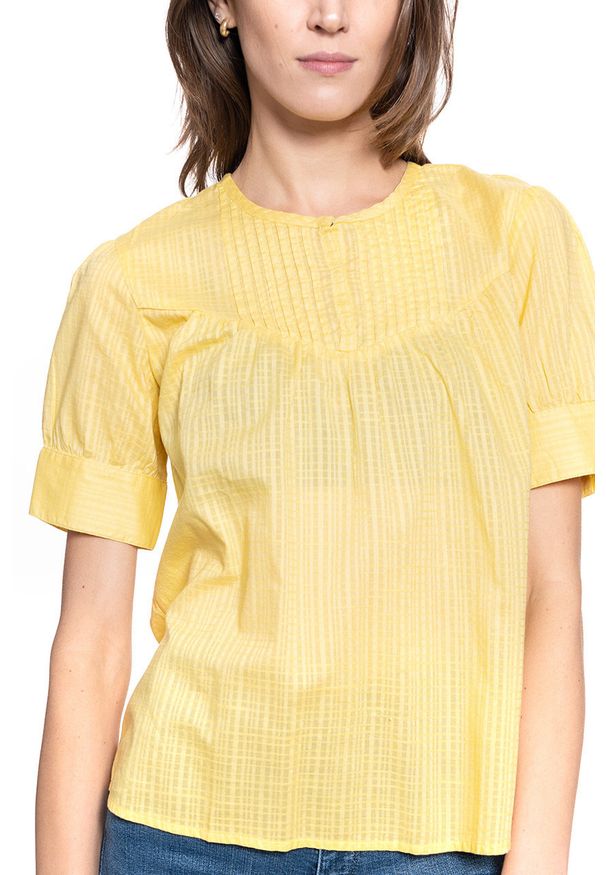 Mustang - DAMSKA BLUZKA MUSTANG ELSA CROCHET BLOUSE 1009478 9017