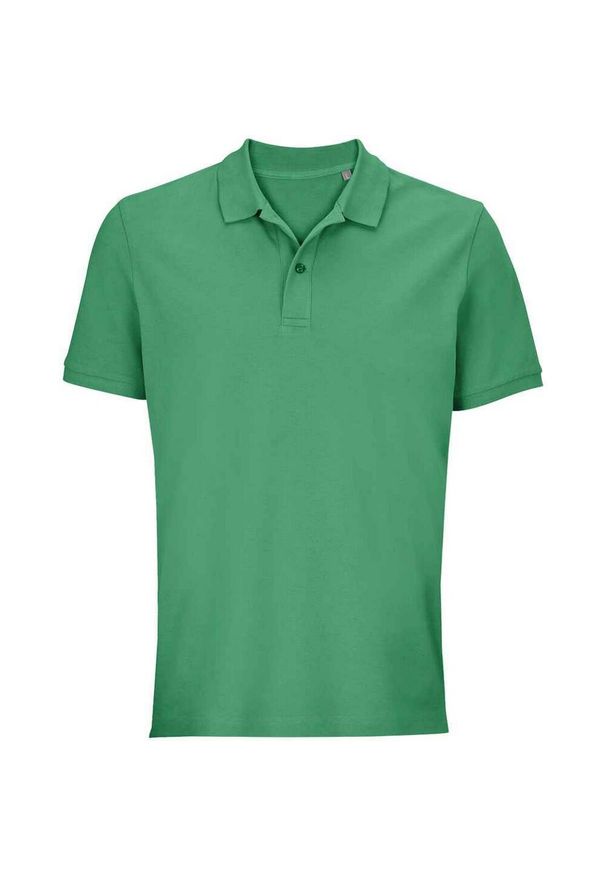 SOL'S - Koszulka Polo Pegase Dla Dorosłych Unisex. Typ kołnierza: polo. Kolor: zielony