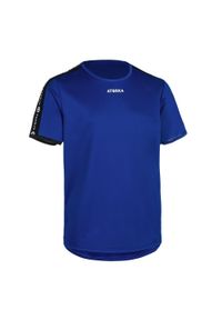 ATORKA - Koszulka do piłki ręcznej dla dzieci Atorka H100 granatowa. Kolor: niebieski. Materiał: materiał, poliester #1