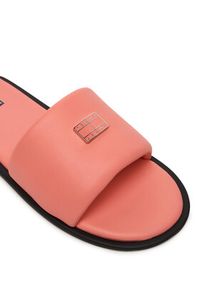 Tommy Jeans Klapki Tjw Soft Padded Casual Slide EN0EN02950 Różowy. Okazja: na co dzień. Kolor: różowy. Materiał: skóra. Styl: casual #2