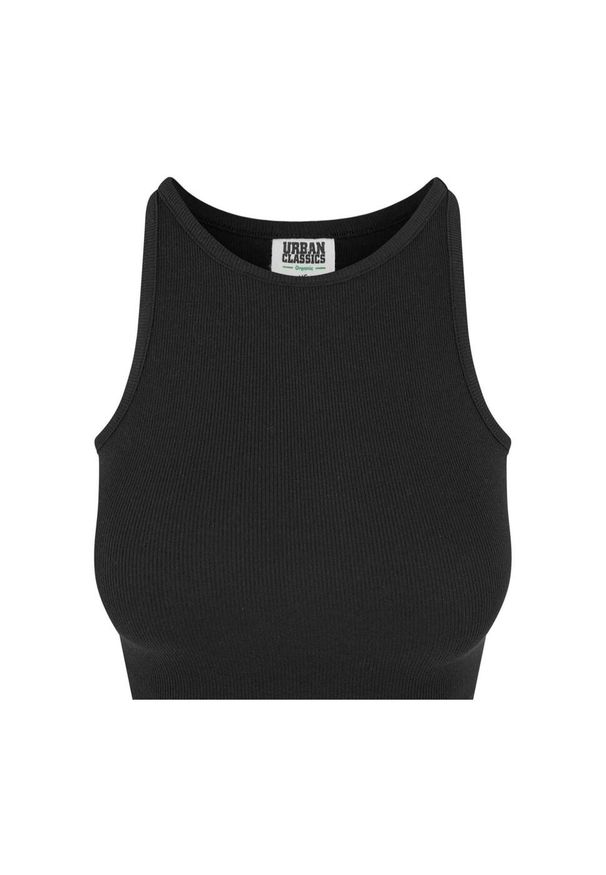Urban Classics - Organiczny Top W Prążki Dla Kobiet (zestaw 2 Sztuk). Kolor: biały, wielokolorowy, czarny. Wzór: prążki