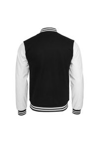 Urban Classics - Męska Kurtka Oldschool Varsity. Kolor: wielokolorowy, czarny, biały. Styl: retro