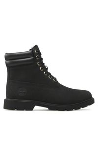 Timberland Trapery 6in Wr Basic TB0A27X6015 Czarny. Kolor: czarny. Materiał: nubuk, skóra