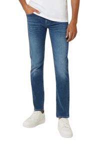 Guess - GUESS Niebieskie męskie spodnie jeansowe Finnley, Rozmiar 30/34. Kolor: niebieski. Wzór: aplikacja. Styl: klasyczny #4