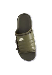 Klapki męskie Nike Asuna CI8800. Okazja: na spacer. Zapięcie: pasek. Materiał: skóra. Sport: turystyka piesza #1