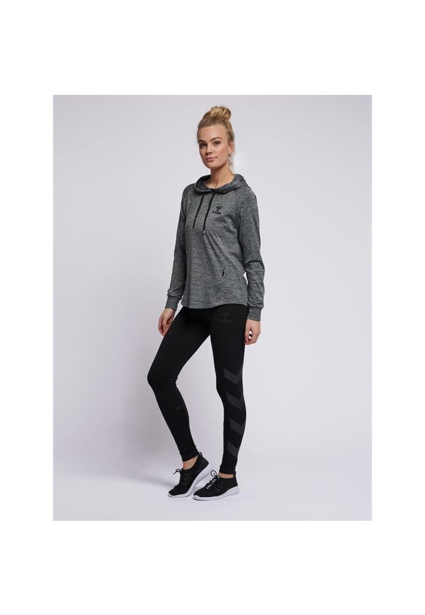 Damskie legginsy Hummel hmlSommer. Kolor: czarny. Materiał: bawełna. Sport: fitness