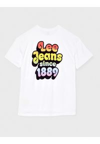 Lee - LEE PRIDE TEE CHEST GRAP MĘSKI T-SHIRT WHITE L63GFE12 #4