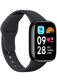 Smartwatch Xiaomi Redmi Watch 3 Active Czarny. Rodzaj zegarka: smartwatch. Kolor: czarny. Styl: sportowy, casual, klasyczny