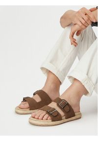 Quiksilver Klapki CEO-CROSSJACK-01 Brązowy. Kolor: brązowy. Materiał: materiał #7