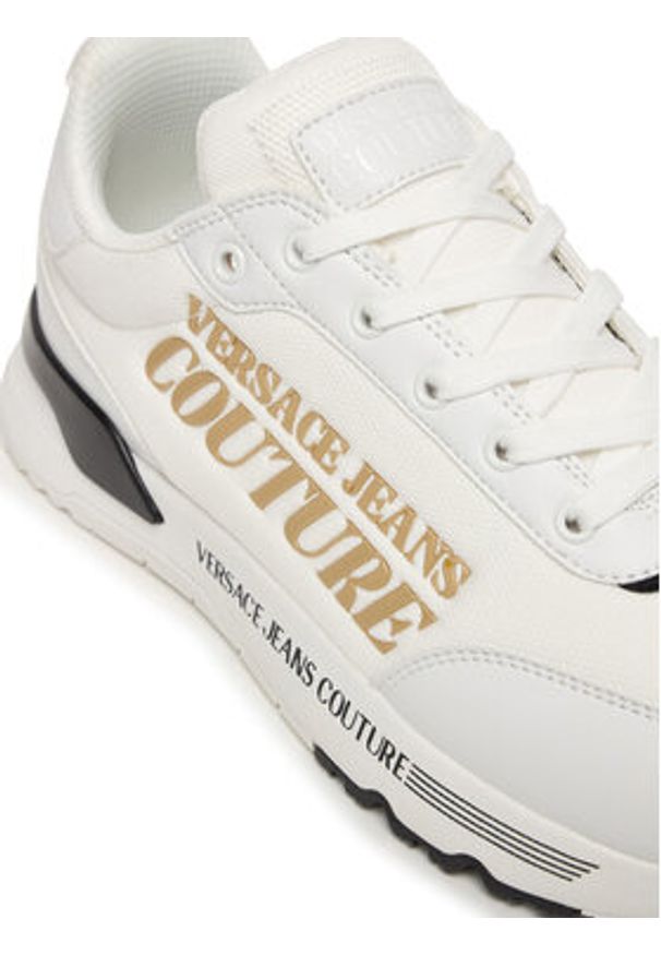 Versace Jeans Couture Sneakersy 80YA3SA5 ZSE13 Biały. Kolor: biały. Materiał: mesh