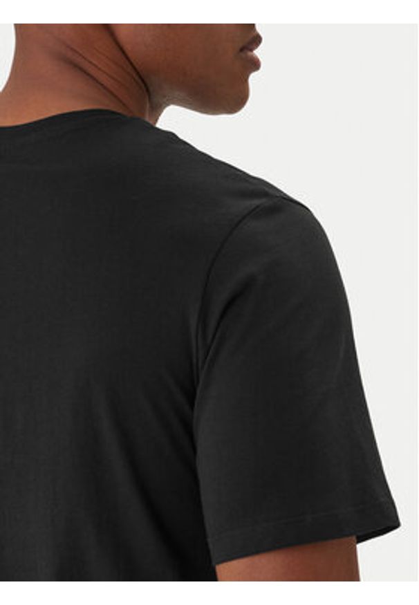 Jack & Jones T-Shirt Jjecorp Logo 12137126 Czarny Slim Fit. Kolor: czarny. Materiał: bawełna