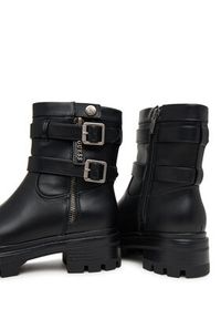 Guess Botki FLFLYN ELE10 Czarny. Kolor: czarny. Materiał: skóra #3