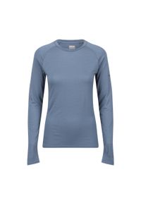 Bluza merino damska Inov-8 Merino Long Sleeve T-Shirt. Kolor: niebieski. Długość rękawa: długi rękaw #1