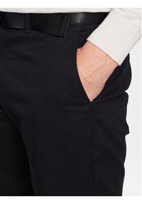 Calvin Klein Szorty materiałowe Modern Twill K10K111788 Czarny Slim Fit. Kolor: czarny. Materiał: bawełna #4