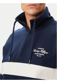 TOMMY HILFIGER - Tommy Hilfiger Bluza Nautical MW0MW43190 Granatowy Regular Fit. Kolor: niebieski. Materiał: bawełna #5
