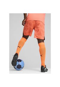 Puma - Szorty bramkarskie Manchester City 24/25 PUMA Neon Sun Orange. Kolor: żółty, pomarańczowy, wielokolorowy