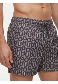 Hugo - HUGO Szorty kąpielowe Nalu 50561228 Szary Regular Fit. Kolor: szary. Materiał: syntetyk #3