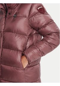 Blauer Płaszcz zimowy 25WBLDK02073 Bordowy Regular Fit. Kolor: czerwony. Materiał: syntetyk. Sezon: zima #4