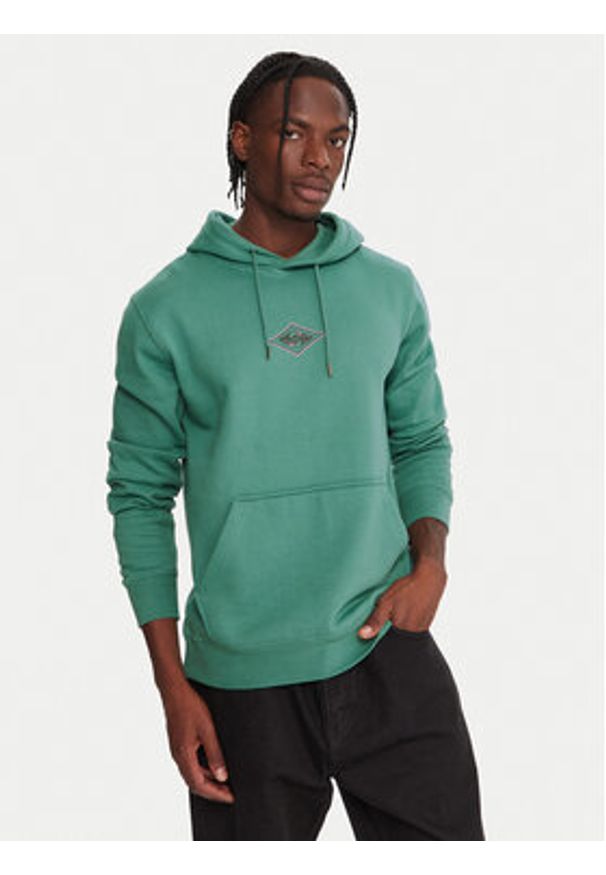 Quiksilver Bluza Graphic EQYFT05131 Zielony Regular Fit. Kolor: zielony. Materiał: bawełna