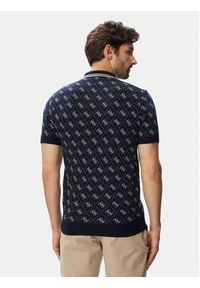 Guess Polo M6YR10 Z0915 Granatowy Regular Fit. Typ kołnierza: polo. Kolor: niebieski. Materiał: syntetyk #3