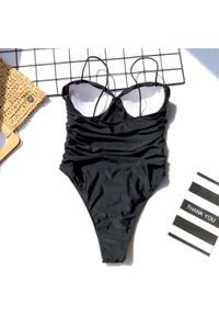 Intica - Strój kąpielowy z cienkimi ramiączkami na plażę i basen Tahmina. Materiał: materiał #11