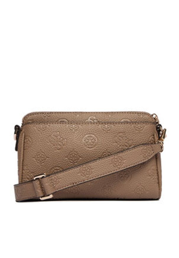 Guess Torebka Cresidia II Mini HWPD98 88720 Brązowy. Kolor: brązowy. Materiał: skórzane