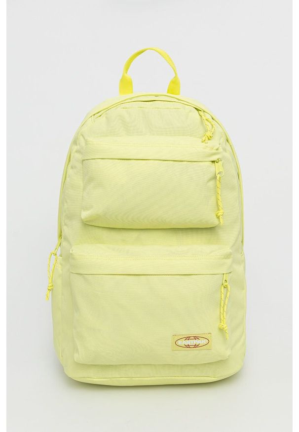 Eastpak Plecak kolor żółty duży gładki. Kolor: żółty. Wzór: gładki
