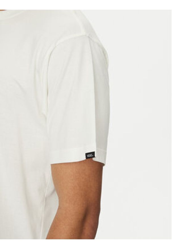 Vans T-Shirt Essential VN000HPZ Écru Loose Fit. Materiał: bawełna