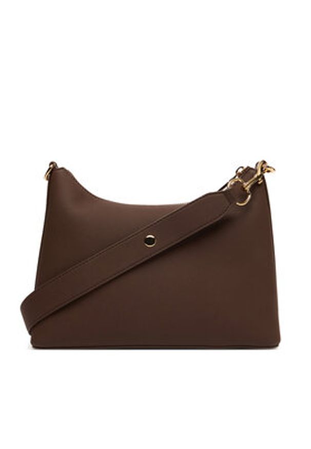 Love Moschino - LOVE MOSCHINO Torebka JC4025PP1NKD0301 Brązowy. Kolor: brązowy. Materiał: skórzane
