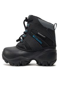 columbia - Columbia Trekkingi Childrens Rope Tow III Waterproof BC1322 Czarny. Kolor: czarny. Materiał: materiał